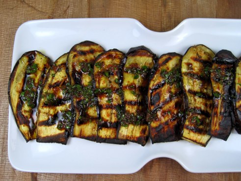 Dallas's Grilled Balsamic Eggplant - Just the Tip
